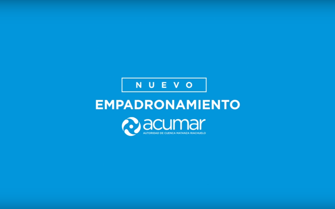 Nuevo Empadronamiento ACUMAR