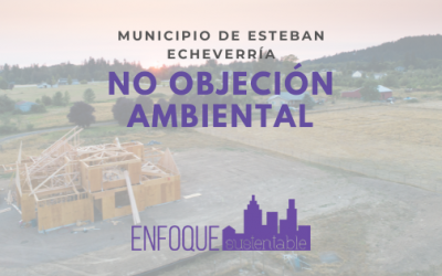 No objeción ambiental municipio de Esteban Echeverría