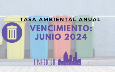 Renovación Tasa Ambiental Anual – Residuos Peligrosos ante Nación